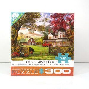 Eurographics Dominic Davison Puzzle Collection Old Pumpkin Farm 300 Piece New